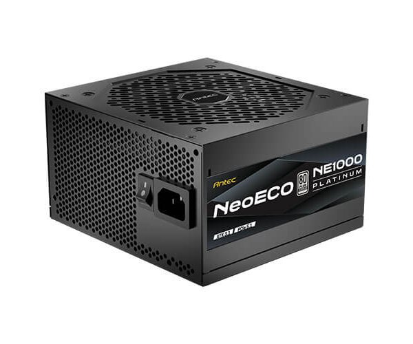 ספק כוח ANTEC NE1000P 1000W – תקן 80Plus Platinum – מודולרי מלא – ATX 3.1 – חיבור 12VHPWR