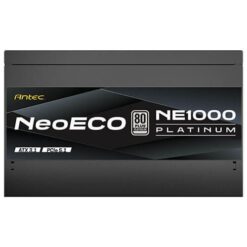 Alternative view of ספק כוח ANTEC NE1000P 1000W – תקן 80Plus Platinum – מודולרי מלא – ATX 3.1 – חיבור 12VHPWR