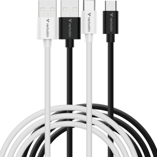 VERBATIM SYNC&CHARGE USB A TO USB C 1M – מארז זוגי