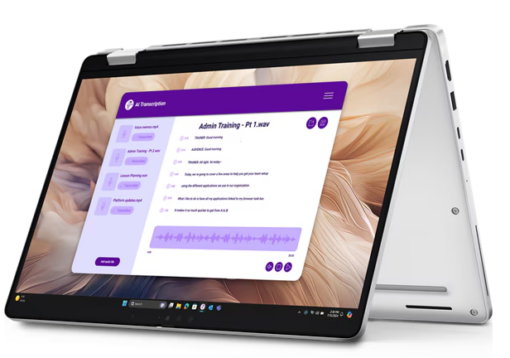 מחשב נייד Dell 14 Plus 2-in-1 DB04250 – מעבד Core Ultra 5 226V – זכרון 16GB – כונן 512GB SSD – מ.גרפי Intel Arc – מסך 14" WUXGA מגע – צבע Ice Blue