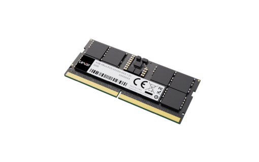 זכרון מחשב נייד Lexar SODIMM 16GB DDR5 – מהירות 5600MHz – CL46 – 1.1V