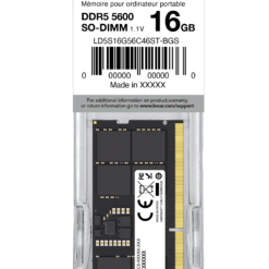 Lexar SODIMM 16GB DDR5 5600Mhz 262pin CL46 1.1V Tray