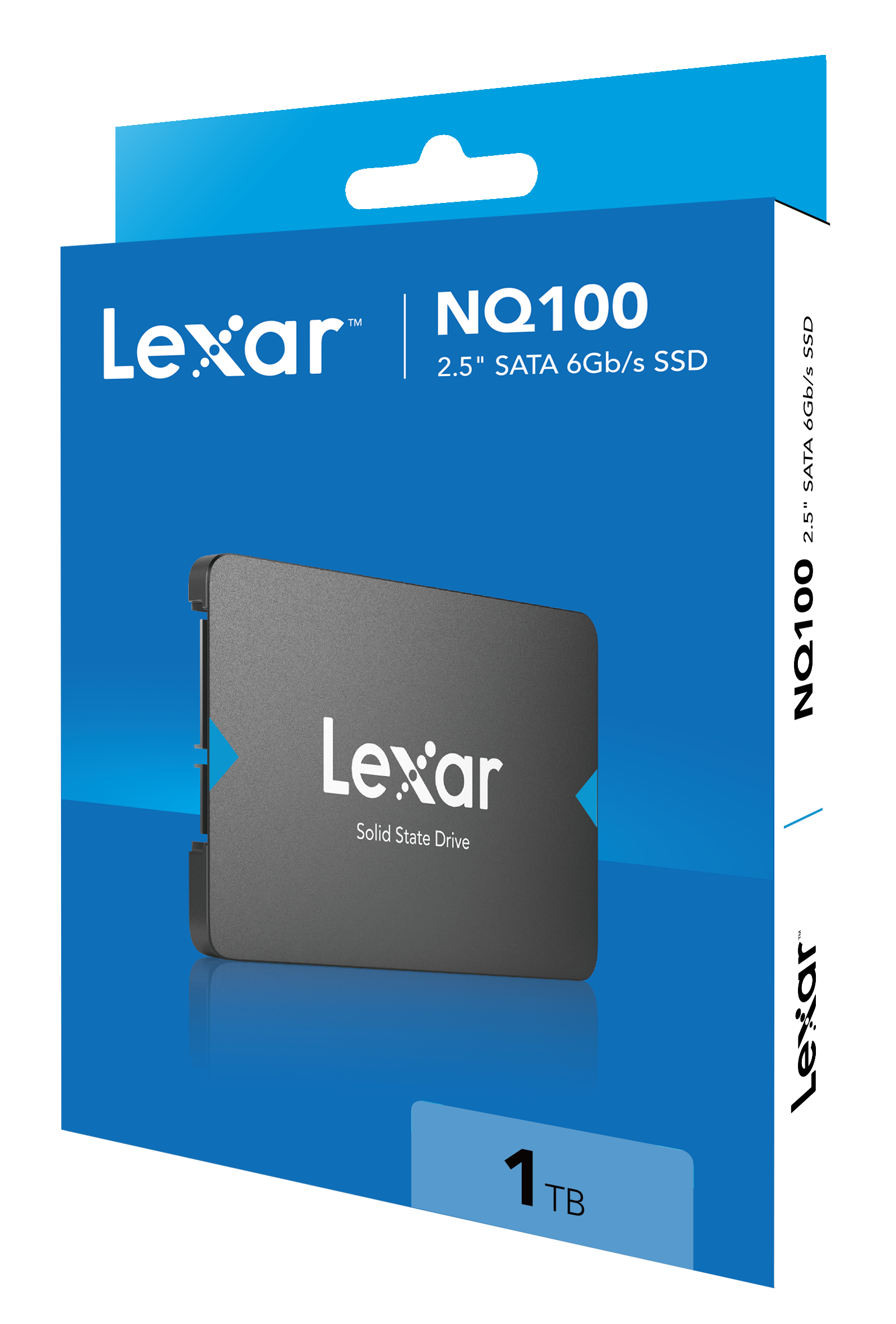 כונן SSD פנימי Lexar NQ100 – קיבולת 1TB – ממשק SATA – פורם פקטור 2.5 אינץ'