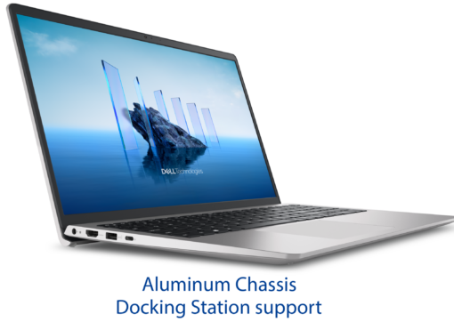 מחשב נייד Dell Pro 15 Essential PV15250 – מעבד Intel Core i5-1334U – זכרון 16GB DDR5 – כונן 1TB SSD – מ.גרפי Intel – מסך 15.6" Full HD 120Hz – צבע Platinum Silver