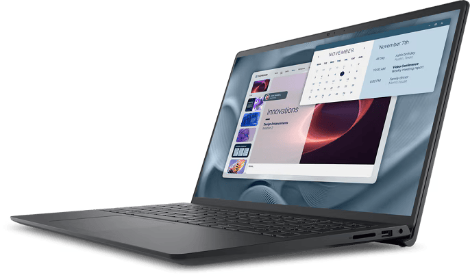 מחשב נייד 15.6 אינץ Dell Pro 15 Essential PV15250 – מעבד Intel Core i7-1355U – זכרון 16GB DDR5 – כונן 512GB SSD – רזולוציה Full HD 120Hz – Ubuntu
