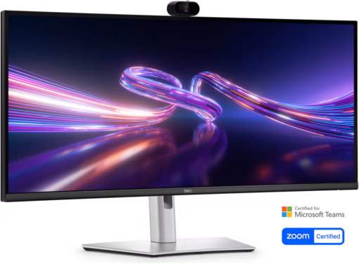 מסך מחשב Dell Pro P3426WEV – 34" – UWQHD – IPS – 100Hz – מצלמה מובנית – USB-C Hub