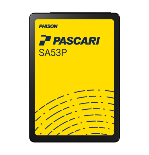 כונן SSD ‏Pascari SA53P Enterprise – נפח 1.92TB – ממשק SATA III – תצורה 2.5"
