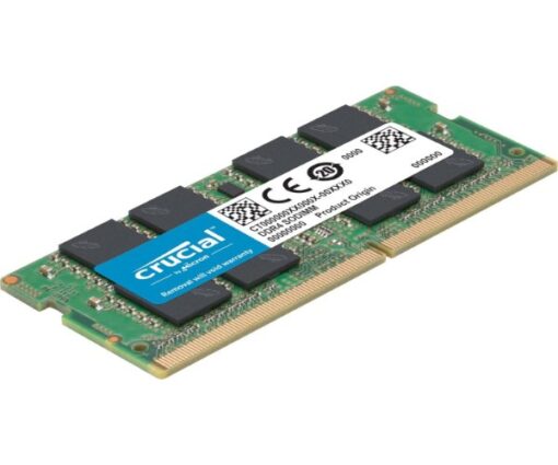 זכרון למחשב נייד Crucial DDR4 16GB SODIMM – מהירות 3200MHz – CL22