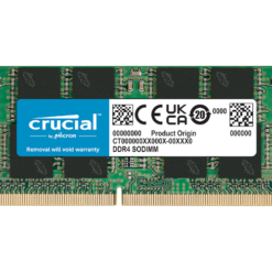 Alternative view of זכרון למחשב נייד Crucial DDR4 16GB SODIMM – מהירות 3200MHz – CL22