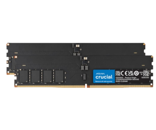 ערכת זכרון לנייח Crucial Classic DDR5 CUDIMM 32GB (2X16) – מהירות 6400MHz – CL52
