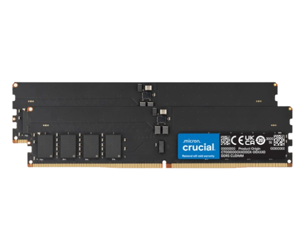 ערכת זכרון לנייח Crucial Classic DDR5 CUDIMM 32GB (2X16) – מהירות 6400MHz – CL52