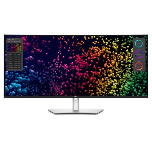 מסך מחשב Dell UltraSharp U4025QW 39.7" קעור – רזולוציה WUHD 5K2K (5120x2160) – קצב רענון 120Hz – זמן תגובה 8ms – HDR – Thunderbolt 4 Hub