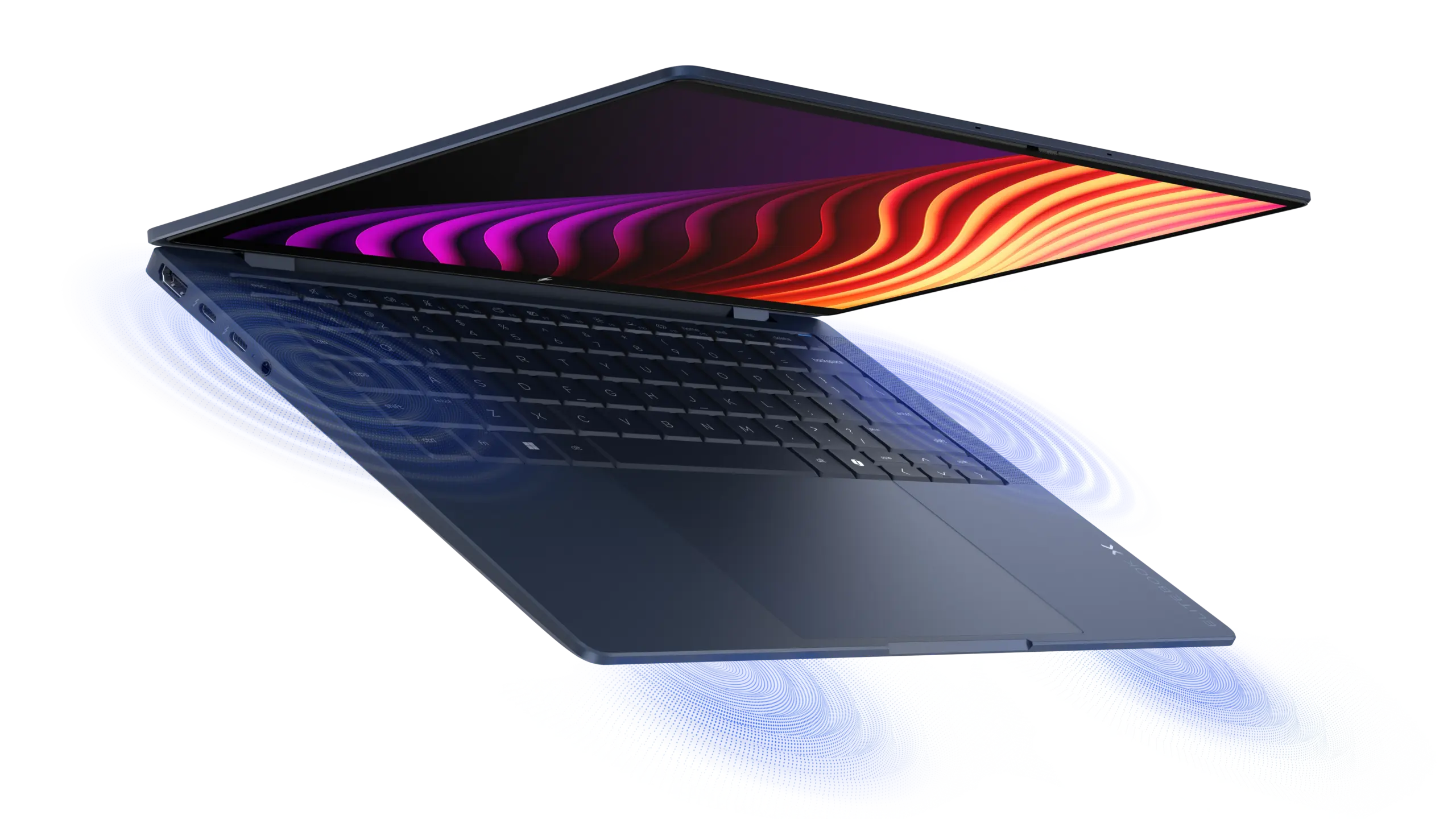 מחשב נייד עסקי HP EliteBook X G2i 14 – מעבד Intel Core Ultra 7 356H – זכרון 32GB – כונן 1TB SSD – מ.גרפי Intel Graphics – צבע כחול – תמונה 3