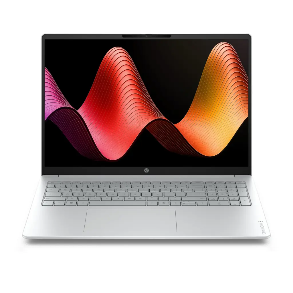 מחשב נייד 16" HP OmniBook 3 – מעבד Intel Core 3 310 – זכרון 12GB DDR5 – כונן 512GB SSD – מ.גרפי Intel Graphics – צבע כסוף