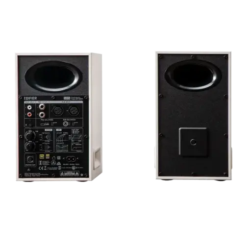 רמקולי סטודיו Edifier MR5 – הספק 110W RMS – טווח 46Hz-40kHz – Tri-amped – Bluetooth – לבן