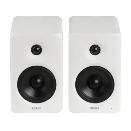 רמקולים אקטיביים Edifier M90 – הספק 100W RMS – טווח 50Hz-40kHz – HDMI eARC – Bluetooth – לבן