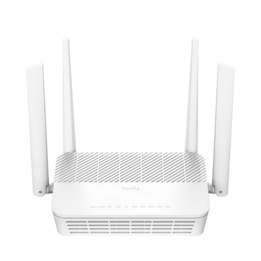 נתב Cudy WR3000P AX3000 Wi-Fi 6 – מהירות עד 3000Mbps – תקן Wi-Fi 6 – יציאת WAN 2.5G עם PoE – 4 יציאות Gigabit
