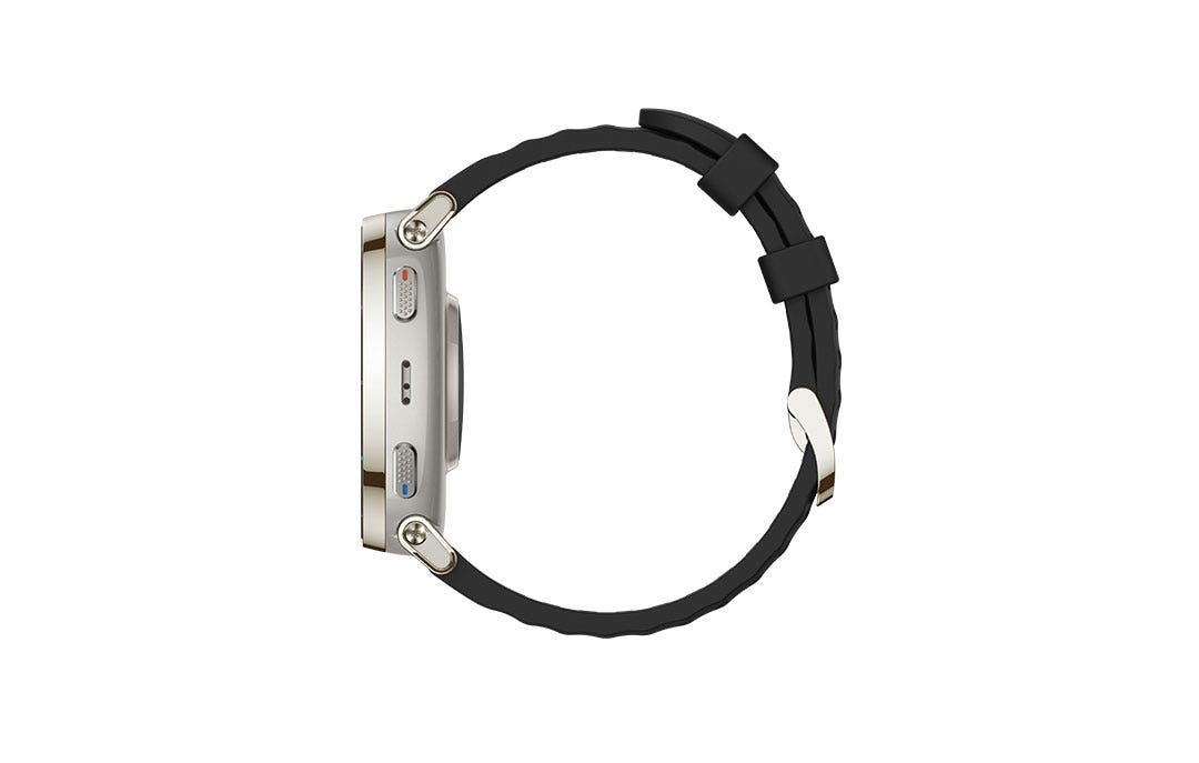 שעון חכם Amazfit Active 3 Premium – מסך AMOLED ספיר 1.32" – GPS – עמידות 5ATM – סוללה עד 12 ימים – כסוף שחור – תמונה 3
