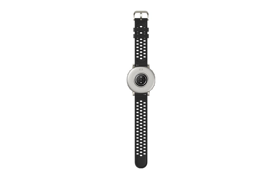 שעון חכם Amazfit Active 3 Premium – מסך AMOLED ספיר 1.32" – GPS – עמידות 5ATM – סוללה עד 12 ימים – כסוף שחור – תמונה 4