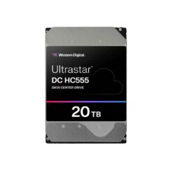 כונן קשיח פנימי Ultrastar HC555 בנפח 20TB דגם WUH722020CLE6L4 מבית Western Digital
