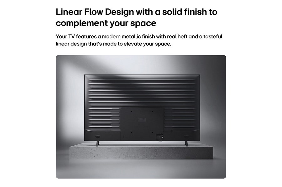 טלוויזיה חכמה LG QNED MiniLED AI 65'' – 4K UHD – ThinQ AI – webOS – דגם 65QNED70B6T – תמונה 2