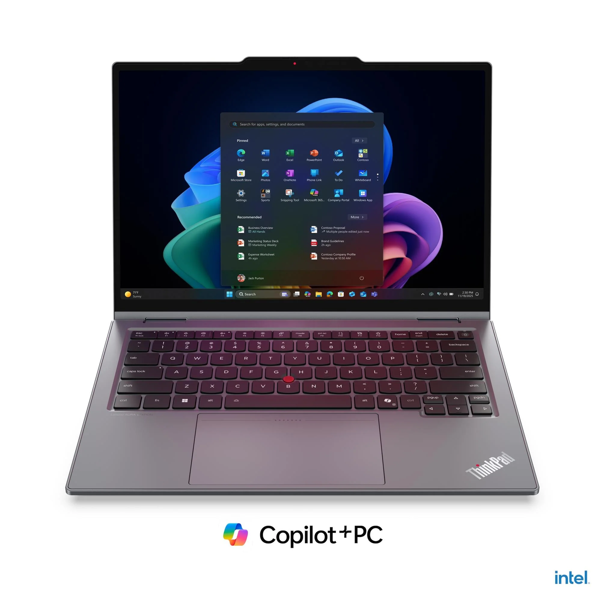 מחשב נייד Lenovo ThinkPad X1 2-in-1 G11 – Core Ultra 7 355 – 32GB – 1TB SSD – מסך מגע 14″ WUXGA IPS – Windows 11 Pro