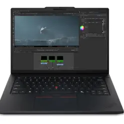 Alternative view of תחנת עבודה ניידת Lenovo ThinkPad P14s G7 – מסך 14.5″ 3K 120Hz – Intel Core Ultra 7 356H – זיכרון 64GB – אחסון 1TB SSD – NVIDIA RTX PRO 500 – Windows 11 Pro