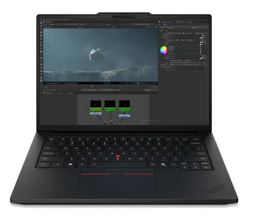 תחנת עבודה ניידת Lenovo ThinkPad P14s G7 – מסך 14.5″ 3K 120Hz – Intel Core Ultra 7 356H – זיכרון 64GB – אחסון 1TB SSD – NVIDIA RTX PRO 500 – Windows 11 Pro