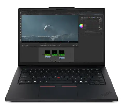 תחנת עבודה ניידת Lenovo ThinkPad P14s G7 – מסך מגע 14.5″ WUXGA – Intel Core Ultra 7 356H – זיכרון 32GB – אחסון 1TB SSD – NVIDIA RTX PRO 500 – Windows 11 Pro