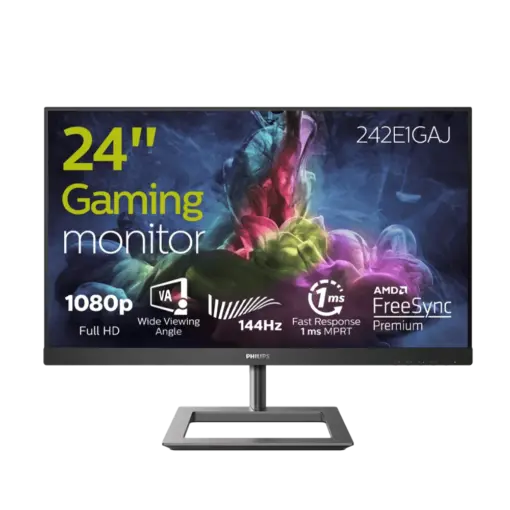 מסך מחשב גיימינג בגודל 24 דגם 242E1GAJ מבית PHILIPS
