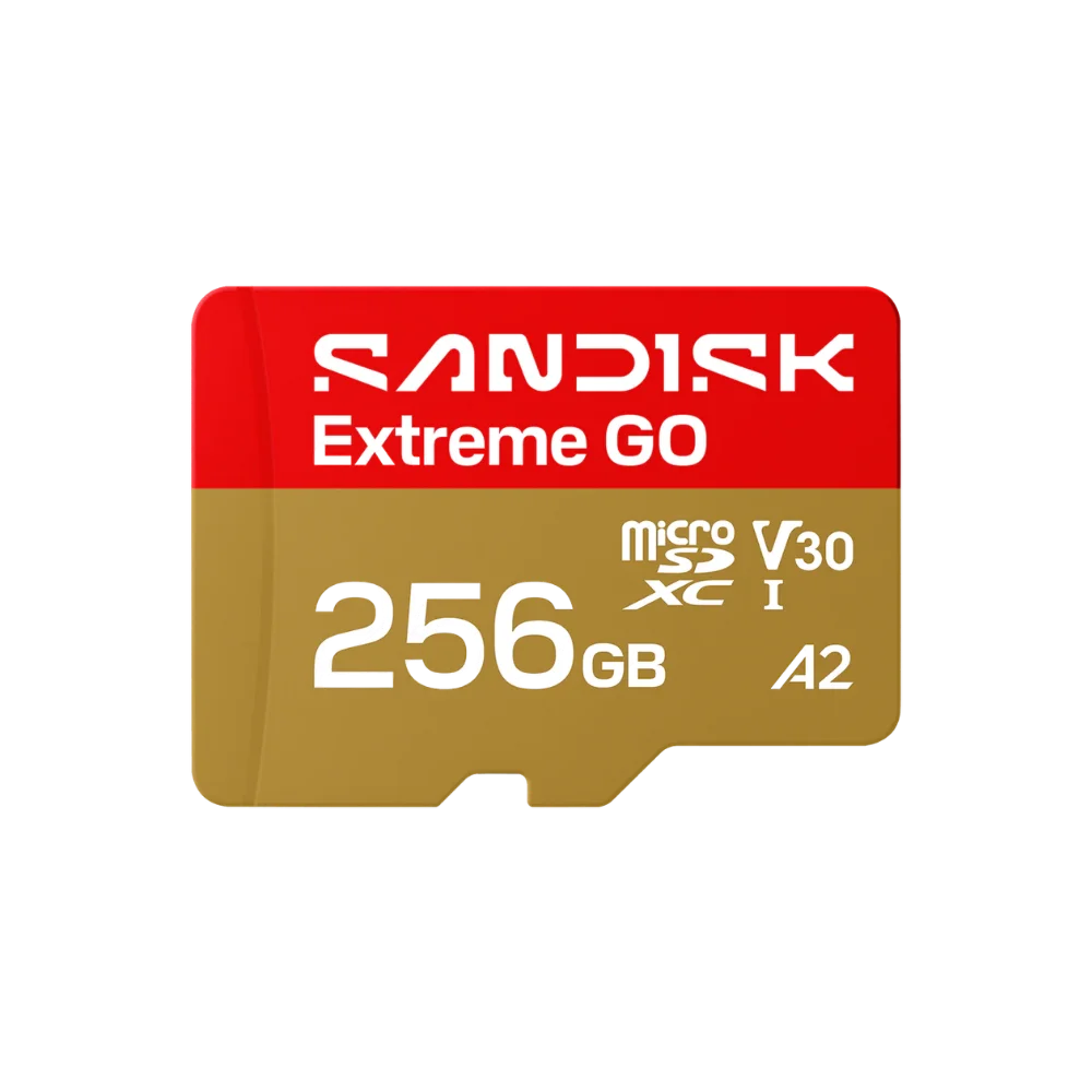 כרטיס זיכרון Extreme GO microSDXC UHS-I 256GB מבית SanDisk