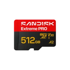 כרטיס זיכרון Extreme PRO microSDXC UHS-I 512GB מבית SanDisk