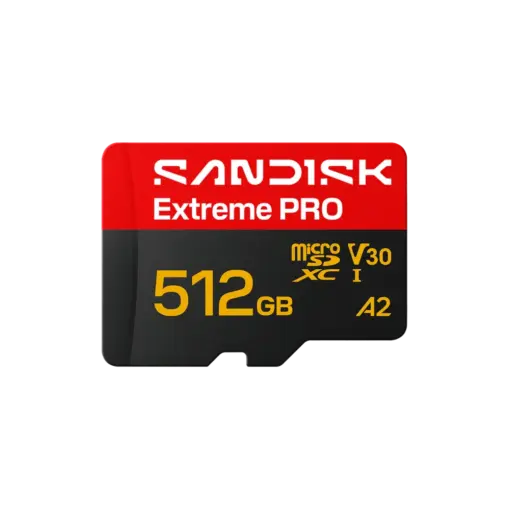 כרטיס זיכרון Extreme PRO microSDXC UHS-I 512GB מבית SanDisk