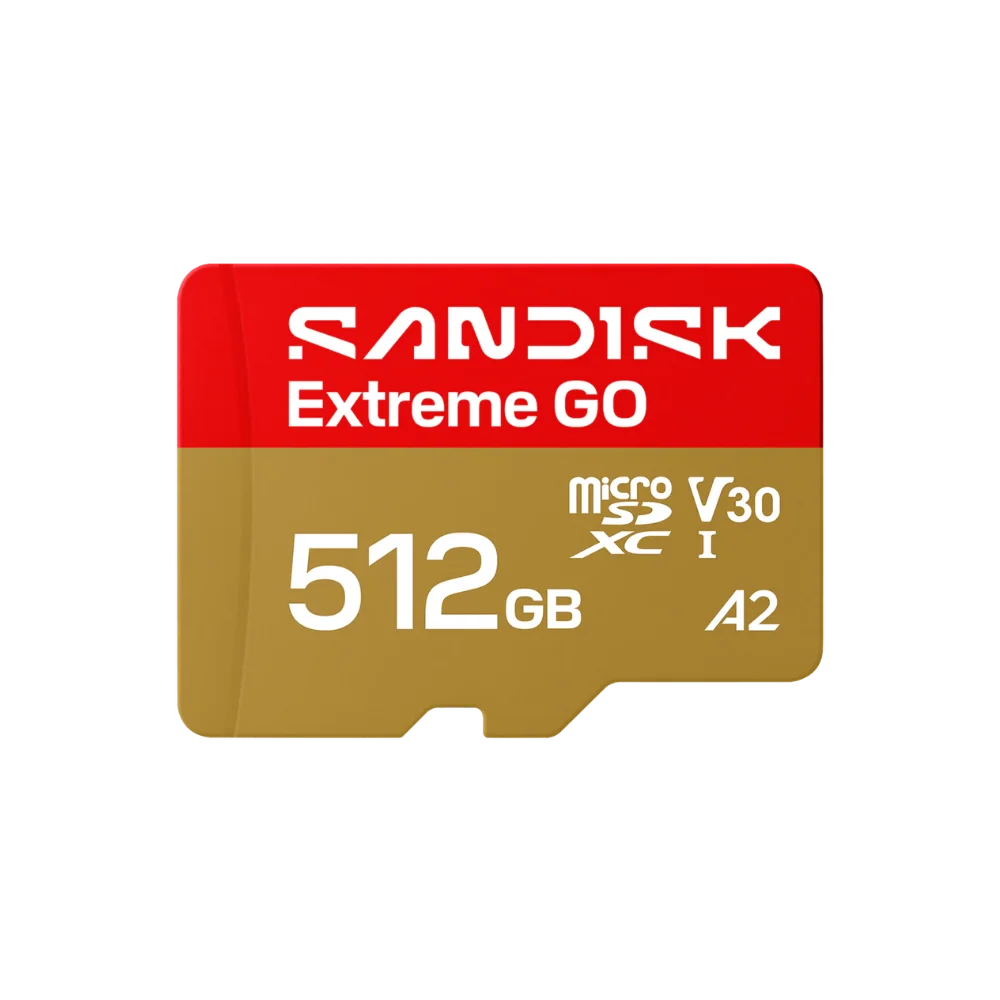 כרטיס זיכרון Extreme GO microSDXC UHS-I 512GB מבית SanDisk