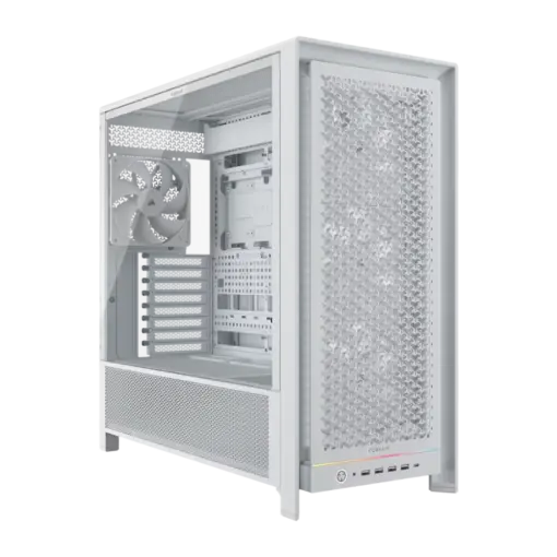 מארז מחשב Mid-Tower דגם FRAME 5000D RS High-Airflow בצבע לבן מבית Corsair