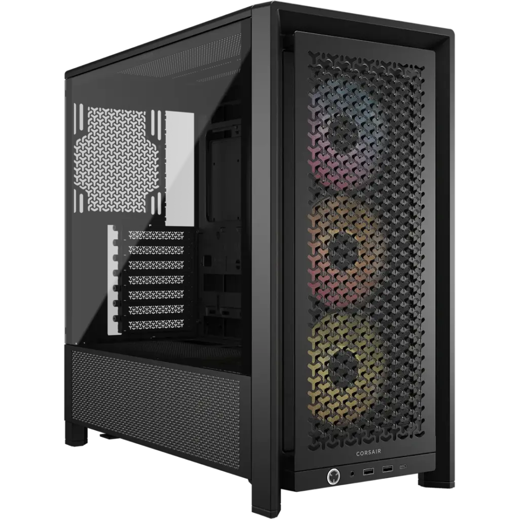 מארז מחשב מודולרי דגם Frame 4000D RS ARGB בצבע שחור מבית Corsair