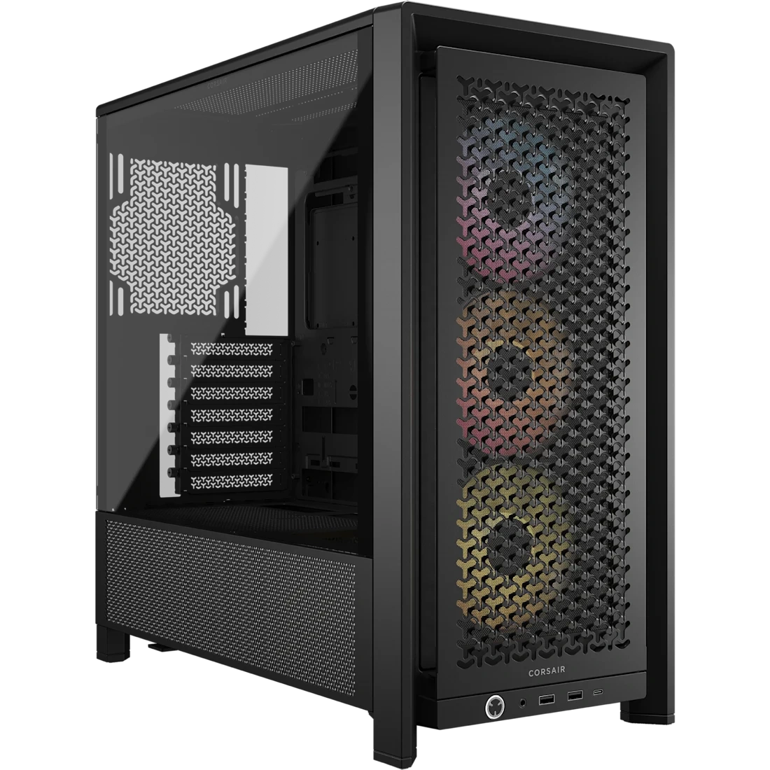 מארז מחשב מודולרי דגם Frame 4000D RS ARGB בצבע שחור מבית Corsair