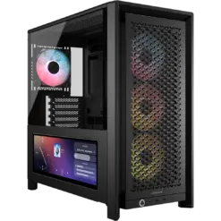 מארז מחשב דגם Frame 4000D LCD RS ARGB בצבע שחור מבית Corsair