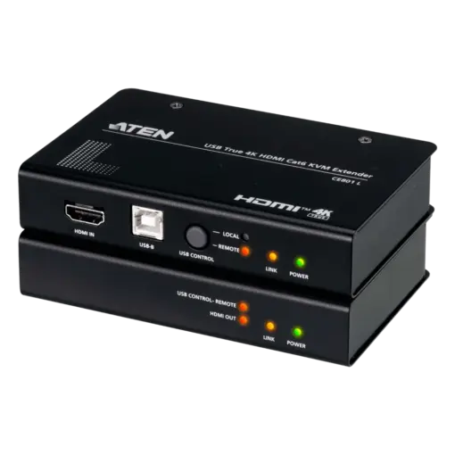 מאריך KVM HDMI True 4K דגם CE801 מבית ATEN