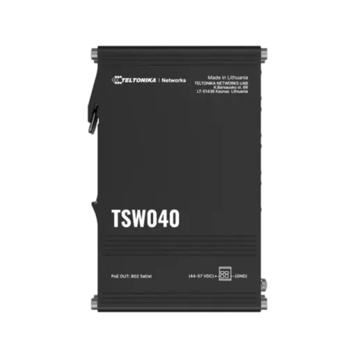 מתג תעשייתי TSW040 PoE מבית TELTONIKA