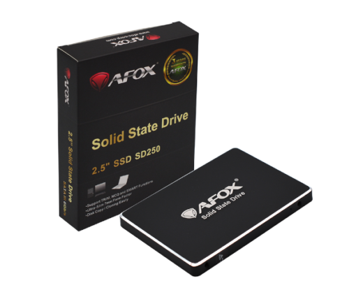 דיסק SSD פנימי AFOX SD250 – 1TB – SATA III – 2.5 אינץ' – עד 560MB/s