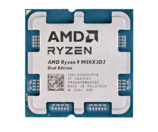 מעבד AMD Ryzen 9 9950X3D – 16 ליבות / 32 Threads – תושבת AM5 – 192MB Cache