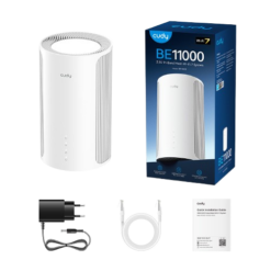 מערכת Mesh אלחוטית Cudy M11000 BE11000 Wi-Fi 7 1-Pack