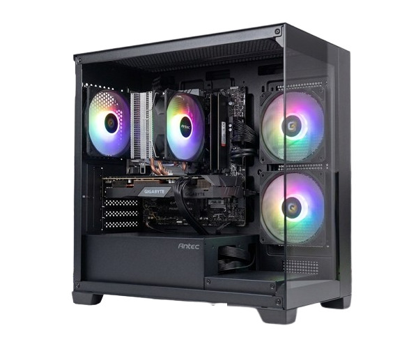 מחשב CX300M ARGB 750W B760M DDR4 I5-14400F 16GB 1TB NVME RTX5060