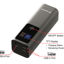 Verbatim Charge ‘n’ Go Power Bank 27000mAh
