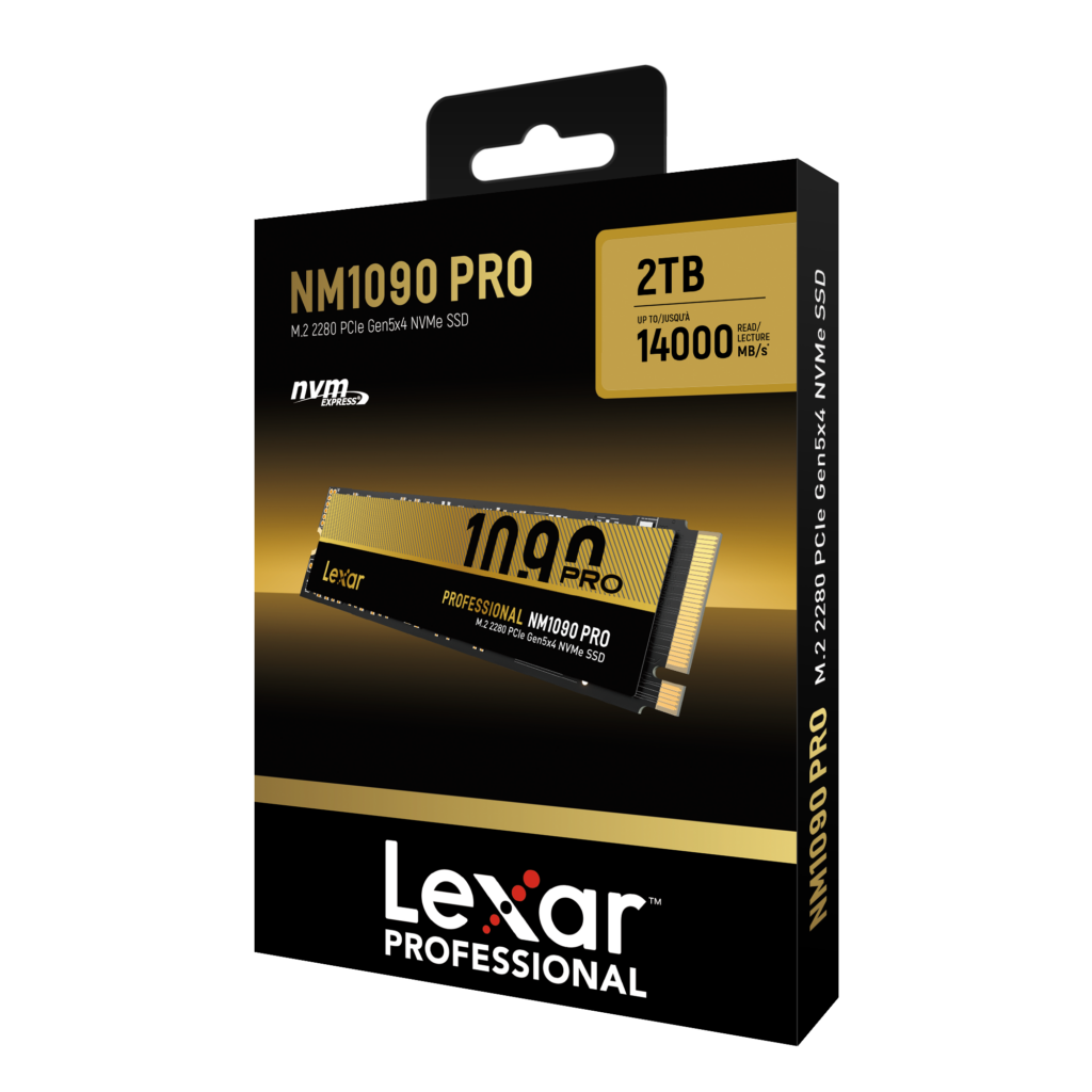 Lexar SSD LNM-1090Pro 1TB M.2 NVMe  High Speed PCIe Gen5