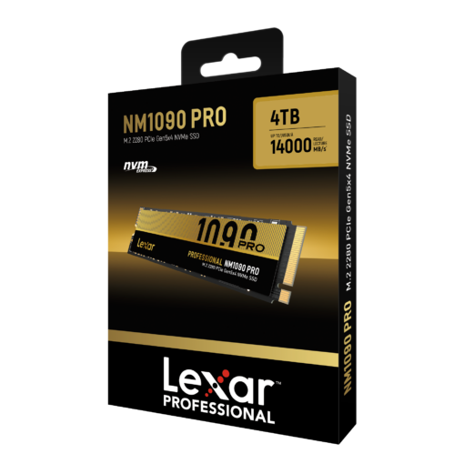 Lexar SSD LNM-1090Pro 4TB M.2 NVMe  High Speed PCIe Gen5