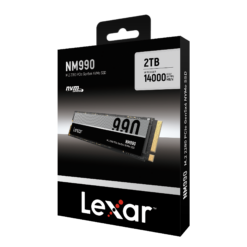 כונן SSD Lexar LNM-990 – 2TB – M.2 2280 NVMe PCIe Gen5 – עד 14,000MB/s