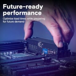 זכרון לנייח Crucial 64GB DDR5 5600Mhz C46 UDIMM Desktop Memory