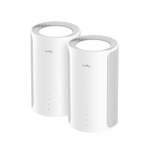 מערכת Mesh אלחוטית Cudy M11000 BE11000 Tri-Band Wi-Fi 7 עם חיבורי 2.5GbE